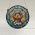 Cockapoo Black Memorial Stained Glass Effect Suncatcher
